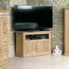 Mobel Oak Furniture Corner Television Cabinet Stand Unit   COR09C