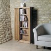 Mobel Oak Furniture DVD CD Storage Cupboard Rack COR17B