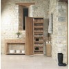 Mobel Oak Furniture Tall Shoe Cupboard COR20E