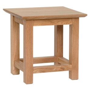 Divine True Oak Furniture Side Table