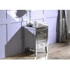 Birlea Valencia Mirrored Furniture 3 Drawer Bedside VAL3BSMIR