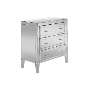 Birlea Valencia Mirrored Furniture 3 Drawer Chest Birlea Valencia Mirrored Furniture 3 Drawer Chest