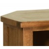 Devonshire Rustic Oak Furniture Corner TV Cabinet RE10