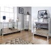 Birlea Seville Mirrored Furniture 5 Drawer Narrow Chest SEVCH5MIR