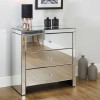 Birlea Seville Mirrored Furniture 3 Drawer Chest SEVCH3MIR