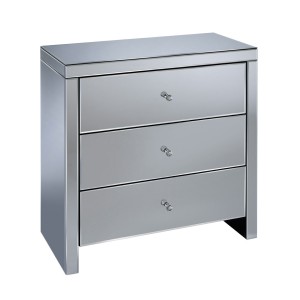 Birlea Seville Mirrored Furniture 3 Drawer Chest Birlea Seville Mirrored Furniture 3 Drawer Chest SEVCH3MIR