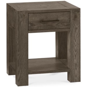 Bentley Designs Turin Dark Oak Lamp Table With Drawer Bentley Designs Turin Dark Oak Lamp Table With Drawer  2690-04