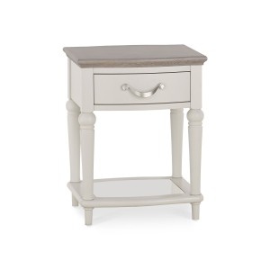 Montreux Grey & Washed Oak Furniture Lamp Table Montreux Grey & Washed Oak Furniture Lamp Table