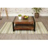 New Urban Chic Furniture Square Coffee Table IRF08C