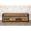 New Urban Chic Furniture Open Widescreen Television Cabinet IRF09C