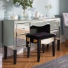 Birlea Palermo Mirrored Furniture Stool PALSTMIR