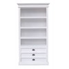 Halifax Painted Furniture Bookcase with 3 Drawers CA580