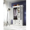 Halifax Painted Furniture Wardrobe with Drawers W001