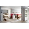 Halifax Painted Furniture Tall Narrow Bookcase with Drawer CA601