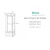 Birlea Woburn Oak Furniture 1 Door 1 Drawer Wardrobe WOB1D1DROAK