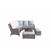 Signature Weave Garden Furniture Alexandra Corner Dining Sofa Set