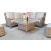 Signature Weave Garden Furniture Alexandra Corner Dining Sofa Set