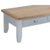 Tenby Grey Painted Furniture Large Coffee Table