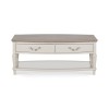 Montreux Grey & Washed Oak Furniture Coffee Table