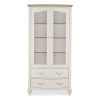 Montreux Grey & Washed Oak Furniture Display Cabinet