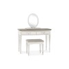 Montreux Grey & Washed Oak Furniture Dressing Table