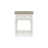 Montreux Grey & Washed Oak Furniture Nightstand