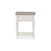 Montreux Grey & Washed Oak Furniture Nightstand