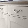 Montreux Grey & Washed Oak Furniture Narrow Sideboard