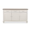 Montreux Grey & Washed Oak Furniture Wide Sideboard