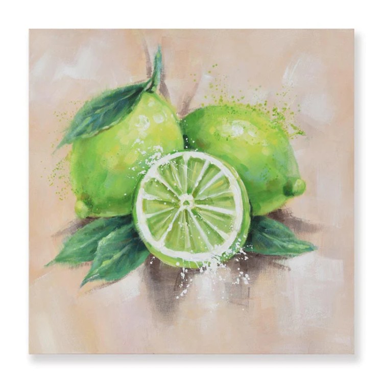 Lime Handpainted Canvas Wall Art and Prints Lime Handpainted Canvas Wall Art and Prints