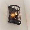 Regency Designs Heston Black and Bronze Wall Light