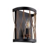 Regency Designs Heston Black and Bronze Wall Light