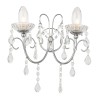 Regency Designs Tabitha Chrome and Crystal Wall Light