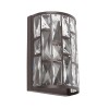 Regency Designs Belle Crystal Glass Bronze Wall Light