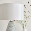 Regency Designs Livia White and Silver Finish Table Lamp