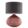 Regency Designs Livia Grey and Copper Finish Table Lamp