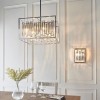 Regency Designs Acadia Chrome and Crystal Wall Light