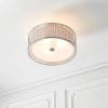 Regency Designs Cordero Satin Nickel and White Ceiling Lamp Light