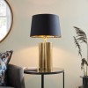 Regency Designs Calan Black and Gold Finish Table Lamp