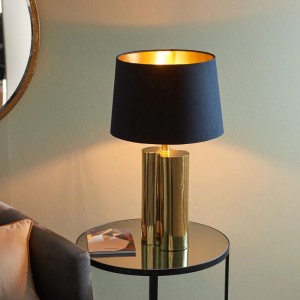 Regency Designs Calan Black and Gold Finish Table Lamp Regency Designs Calan Black and Gold Finish Table Lamp