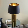 Regency Designs Calan Black and Gold Finish Table Lamp