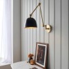 Regency Designs Lehal Antique Brass and Black Wall Light