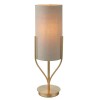Regency Designs Fraser Natural and Gold Finish Table Lamp