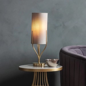 Regency Designs Fraser Natural and Gold Finish Table Lamp Regency Designs Fraser Natural and Gold Finish Table Lamp