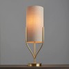 Regency Designs Fraser Natural and Gold Finish Table Lamp