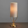 Regency Designs Fraser Natural and Gold Finish Table Lamp