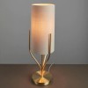 Regency Designs Fraser Natural and Gold Finish Table Lamp