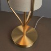 Regency Designs Fraser Natural and Gold Finish Table Lamp