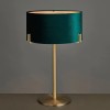 Regency Designs Hayfield Green and Brass Finish Table Lamp