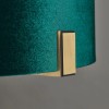 Regency Designs Hayfield Green and Brass Finish Table Lamp